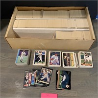 Unsearch box of 1000s of baseball cards