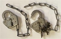 Keline Hardened Steel Padlocks with Keys, 16in