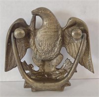 Vtg. Patriotic American Eaglen Solid Brass Dorr