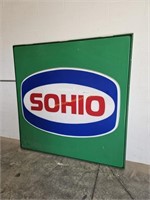 SOHIO Plastic Sign 6'x6'