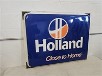 Holland Close to Home Plastic Sign 3'x4'