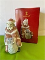 Lladro A Gift From Santa NIB 6” Made In Spain