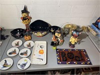 WITCH THEMED DECOR AND DISHES