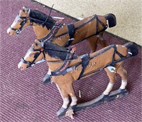 Dempster Cast Iron Horses (17"×8"×16")