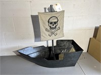 NEW PIRATE PARTY SHIP DRINK BUCKET