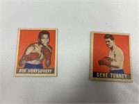 1948 Leaf Gene Tunney / Bob Montgomery Boxing