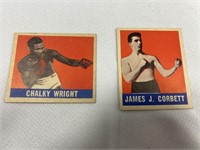 1948 Leaf James J Corbett / Chalky Wright Boxing