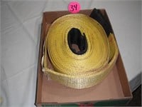 3 Inch x 30 Foot Recovery Strap 30,000 Breaking St