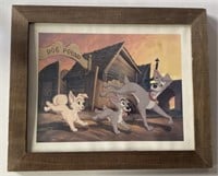 Animated Framed Print of Lady & The Tramp 2, 16”