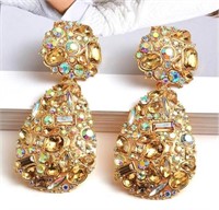 Women's Rhinestone Drop Dangling Earrings