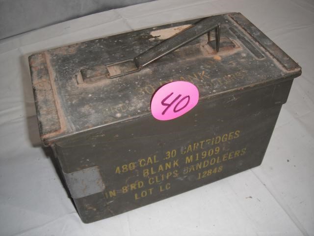 30 Cal. Ammo Box