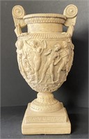 Reproduction Plaster Grecian Townley Urn, 1’