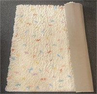Multicolored Confetti Rug (67” x 4’) & Bohemian