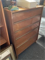 Huntley 5 Drawer Wooden Chest of Drawers,