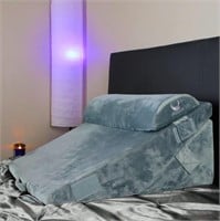Moonlit Bed Wedge - Memory Foam, Grey