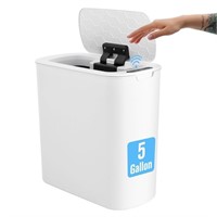Cesun 5 Gal Auto Bathroom Trash Can