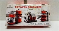 Pot & Pan Organizer for Cabinet