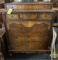 Victorian Style Chest of Drawers, 38x21x54in