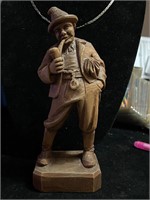 Vtg  OBERAMERGAU Hand Carved Figure Heinzeller