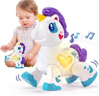 Hahaland Unicorn Toy for 1Yr Girl