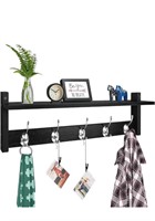 Homode Coat Rack Wall Mount with Shelf,