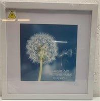 8pc white 12x12 picture frames