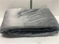 ChiXpace King Comforter Velvet Grey
