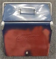 Vtg. Drink Coca-Cola Cooler Box (18"×12"×16.5")