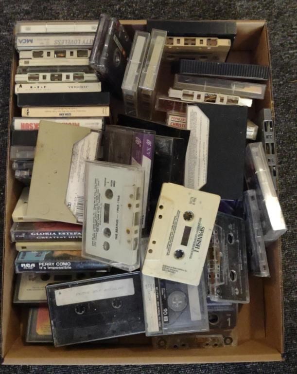 Various Music Cassette Tapes