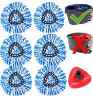 6Pack Spin Mop Replacement With Base