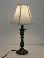 SMALL RESIN TABLE LAMP - 17" TALL - WORKING