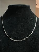 Vintage Sterling Mariner Link Necklace