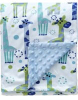 CREVENTI Minky Baby Blanket