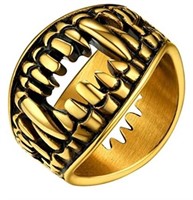 GOLDCHIC JEWELRY Men's Biker Ring