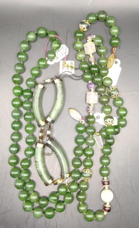 Jade Necklaces & Bracelet
