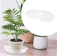 19PCS 6" Transparent Plant Trays