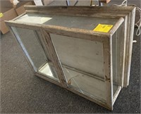 Wooden Display Case, 24x34in