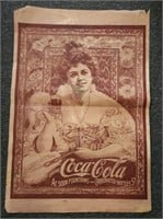 Vtg 1904 Coca-Cola Advertisement Poster (24"×35")