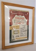 Vtg "The 4 th Annual Drums Inside Your Chest"