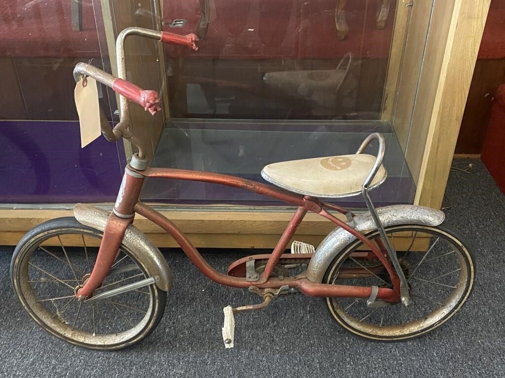Vtg. Sears Children’s Bicycle, 20"H