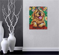 5D Diamond Art "Golden Retriever"