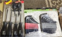 HEX KEYS AND SCREW DRIVER SETS