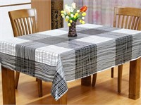 PIOGGIA Vinyl Flannel Backing Tablecloth