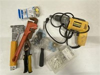 LOT ASSORTED TOOLS - DEWALT D270-04 VSR DRYWALL