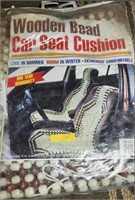 WOODEN BEAD CAR SEAT COVER