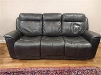 Flexsteel Power Leather Couch