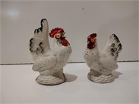 Vintage Ceramic Rooster S & P Shakers