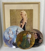 Vivacious Marilyn Picture in Frame (17”,20”) &