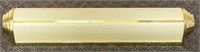Polished Brass Fluorescent Light (28”,5”) (model