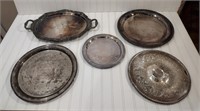 Selection of Silver Plated Dishes